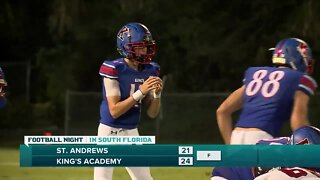 King's Academy defeats St. Andrews 24-21
