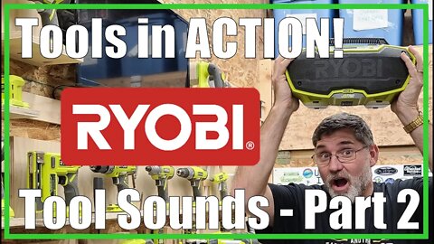RYOBI Tool Sounds - Part 2 | #Shorts | 2021/013