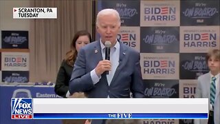 For Once I Actually Believe Something Biden Said (There's A First Time For Everything)