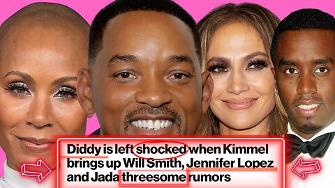 Will Smith & Jada Pinkett Smith Asked Jennifer Lopez For A Threesome, Diddy Wanted To Fight Will 🥊