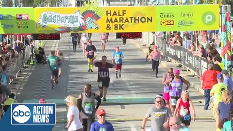 02:40-02:45 Sunday | Publix Gasparilla Distance Classic Finish Line