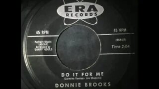 Donnie Brooks - Do It For Me