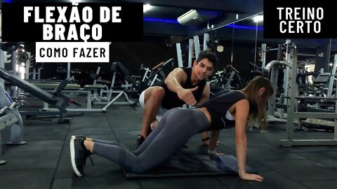 Flexão de Braço em Casa | Como Fazer | Treino Certo com Ulisses Ottoni