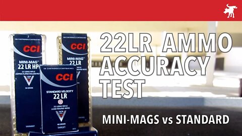 CCI Mini-Mag vs Standard Velocity: Ruger 10/22