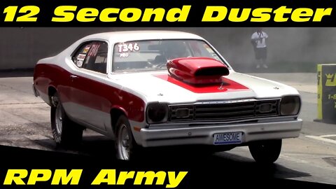 12 Second Plymouth Duster Drag Racing