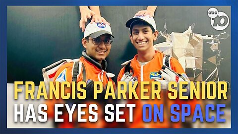 Francis Parker High School senior has his eyes focused on outer space