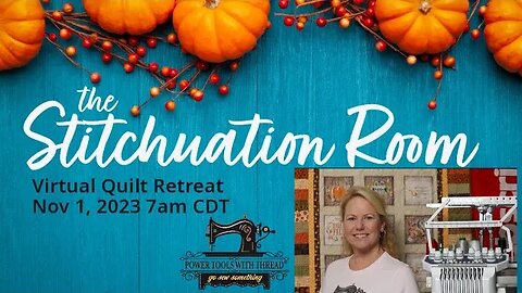 Project Updates! The Stitchuation Room, Nov 1, 2023