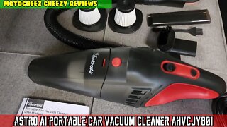 AstroAI Car Vacuum, Portable Vacuum Cleaner with 7500PA/12V High Power, LED Light and 16.4 Ft Cord