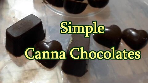 Simple Canna Chocolates!