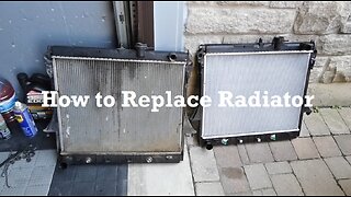 How to Replace Radiator in Hummer H3, Chevrolet Colorado, GMC Canyon