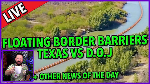 C&N 077 ☕ Border Barrier: Texas Vs Justice Department 🔥 More White House Lies ☕ #texas + #news