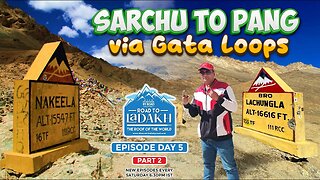 Nakeela और Lachungla भी पार कर लिया ! Sarchu to Pang, Gata loops | Leh-Ladakh Road Trip Day 5 Part 2