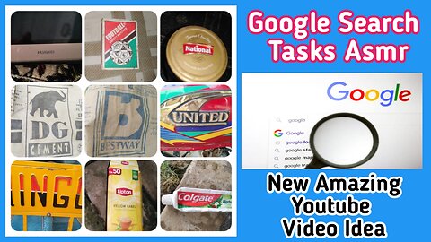 Google Search Asmr / New Amazing Asmr Video Idea / google task asmr