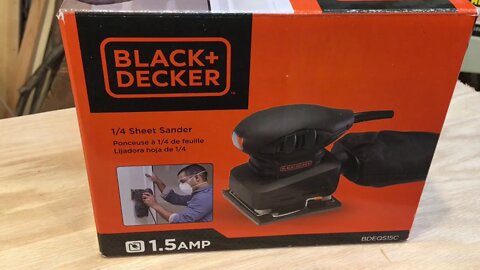 Saturday Projects™.com | Black and Decker Palm Sander