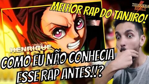 [O QUE FOI ISSO!!!] REACT Rap do Tanjiro (Kimetsu no Yaiba) - A LUZ RESPLANDECE | Henrique Mendonça