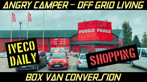 I BOUGHT A SHOWER FOR MY CAMPERVAN - Iveco Box Van Build