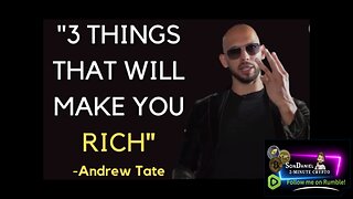 This Will Make You Rich in 2024 - Andrew Tate (Not Crypto, but good advice)