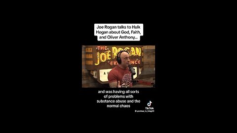 Pray for Joe Rogan. Oliver Anthony’s Testimony Seems to Have Struck a Chord With Him