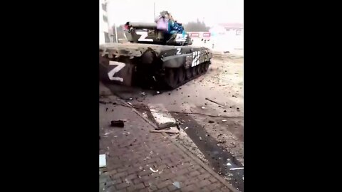 ★★★ Video of a tank battle in Volnovakha