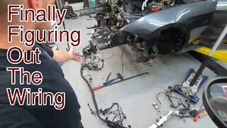 TT Mustang Engine Install Continued Pt4 Figuring out Wiring and Fuel System