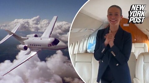 Private flight attendant spills on 'cheeky' perks of luxury travel with family business