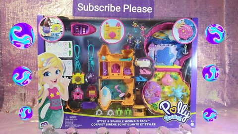 Polly Pocket Style & Sparkle Mermaid Pack review