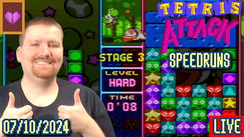 [Tetris Attack Speedruns] Wild Cards Wednesday: New Intro, New Tournament Edition, Doods!