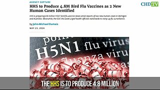 RED FLAG: HHS to Produce 4.8M BIRD FLU Vaccines