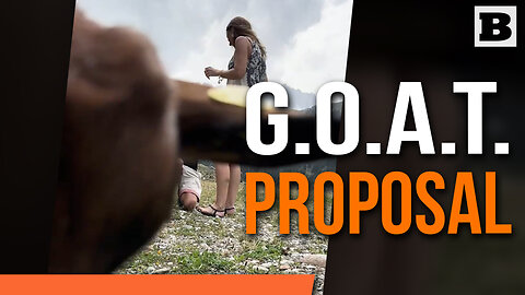 G.O.A.T. of Proposals! Couple Gets Interrupted by HOOVED Hijinks