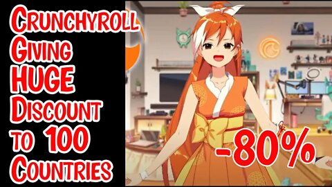 Crunchyroll Cuts Prices by 90% to These Countries #crunchyroll