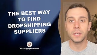 The Best Way To Find Dropshipping Suppliers