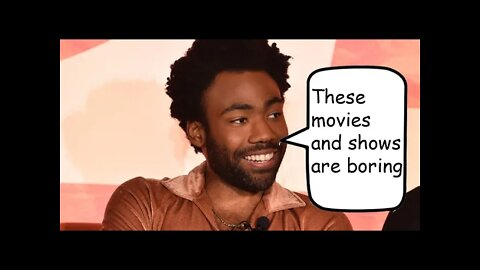 Donald Glover Says Current Movies And TV Shows Are Boring