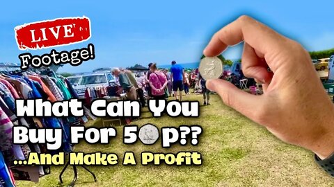 What Can You Buy At The Car Boot Sale For 50p.... And Make A Profit?