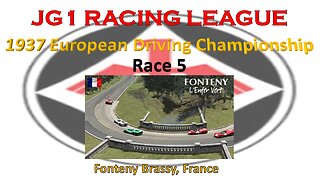 Race 5 - JG1 Racing League - 1937 European Driving Championship - Fonteny - FRA