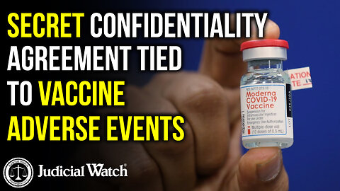 Secret Confidentiality Agreement Tied To Vaccine Adverse Events