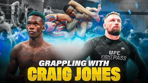 Israel Adesanya Grapples with Craig Jones & Attends Local MMA Fight Night