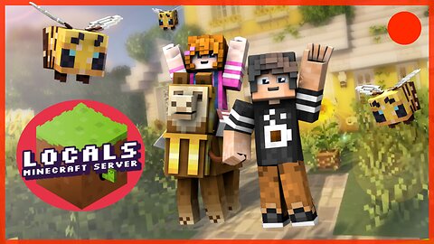 Let's Build a Fancy Bee Farm in Minecraft! - Locals SMP Let's Play (Gaming)