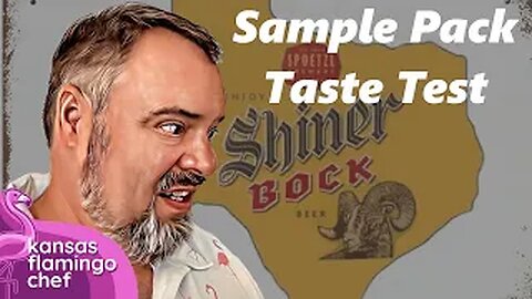 Taste testing Shiner Bock Sampler Pack Spring 2024