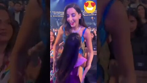 NORA FATEHI dance with little fan #ytshorts #shorts #norafatehi #norafatehidance