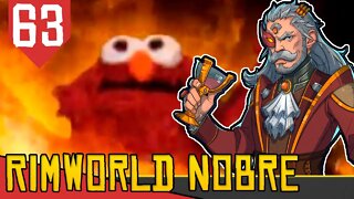 2 INVASÕES MECANOIDES e 2x PIRATAS - Rimworld Royalty Base Aberta #63 [Gameplay Português PT-BR]