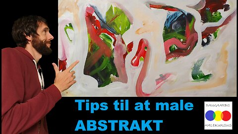 Learn to paint abstract