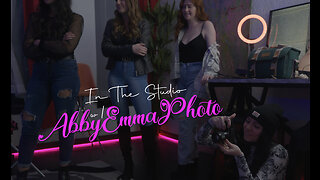 Four Beautiful Models In The Studio - w/ Abby Emma Photo - BTS Teaser