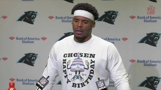 Cam Newton Holds Back Judgment Of Panthers' Owner