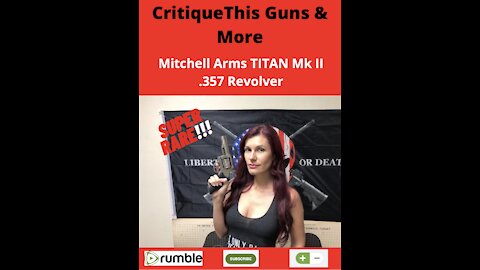 Crazy Rare Mitchell Arms TITAN MK II .357 Magnum Revolver