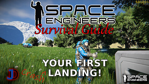 Space Engineers Survival Guide - Let's GO! - s1e01