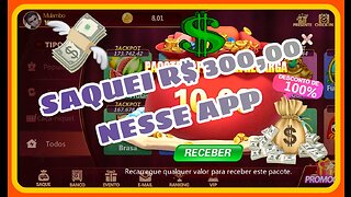 SAQUEI R$ 300.00 NESSE APP DE CASSINO