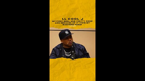 #llcoolj My first deal was pretty good and because of it I own my masters today.🎥 @mworthofgame