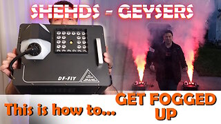 Fog Machine Review - Shehds Geysers - DJ and theatrical lighting effects