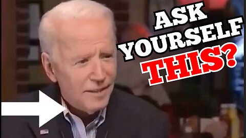 'JOE BIDEN' THE 'ROBOT' MAKES YOU WONDER WHAT IS REAL & WHAT IS NOT REAL