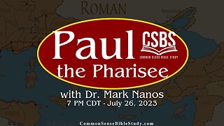 Paul, the Pharisee - with Dr. Mark Nanos